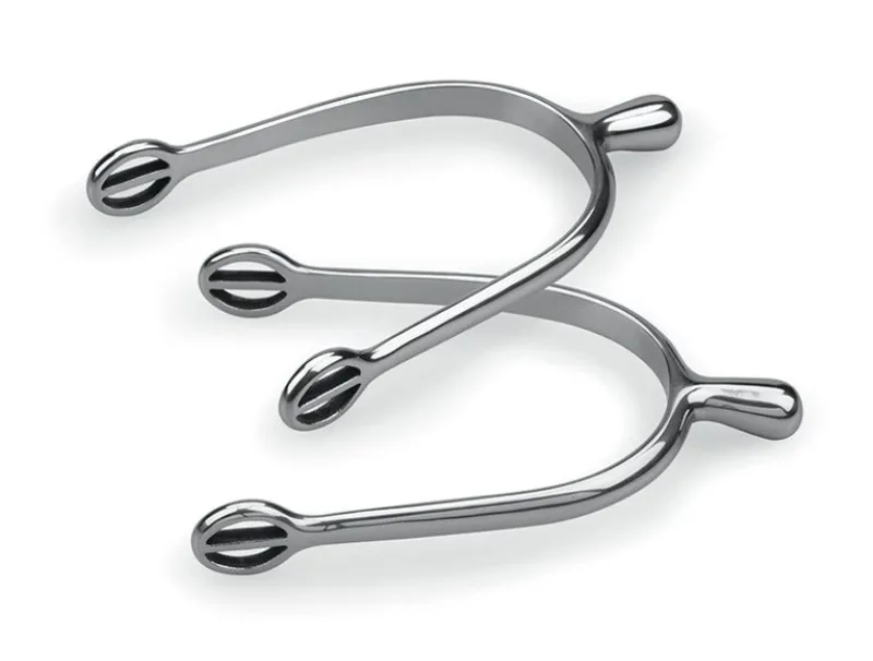 Ball End Spurs - Childs Stainless Steel 3/4